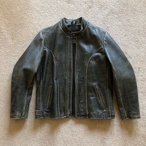 American Eagle Outfitters Men's Leather Jacket